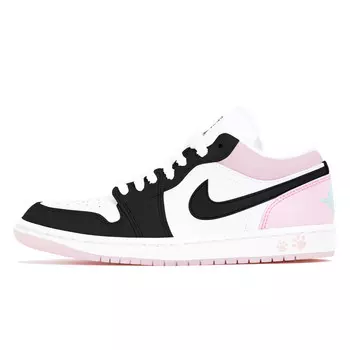 Баскетбольные кроссовки Air 1 Vintage Unisex Low-Touch Pink Jordan, белый