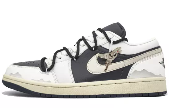 Баскетбольные кроссовки Air 1 Vintage Unisex Low-Go светло-серый Jordan