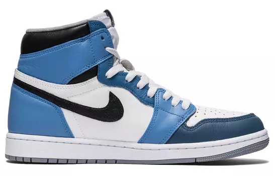 Баскетбольные кроссовки Air 1 Vintage Unisex High-top White Jordan