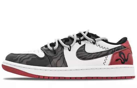 Баскетбольные кроссовки Air 1 Vintage Unisex Low-top Black Jordan