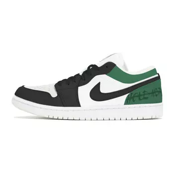 Баскетбольные кроссовки Air 1 Vintage Unisex Low-top Green Jordan