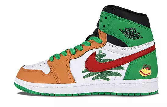 Баскетбольные кроссовки Air 1 Vintage, унисекс, высокие, красные/черные Jordan