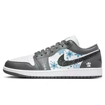 Баскетбольные кроссовки Air 1 Vintage Unisex Low-Top White/Blue Jordan