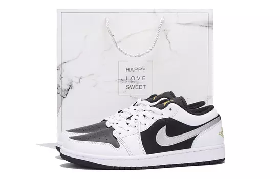 Баскетбольные кроссовки Air 1 Vintage Unisex Low-Top White/Brown Jordan