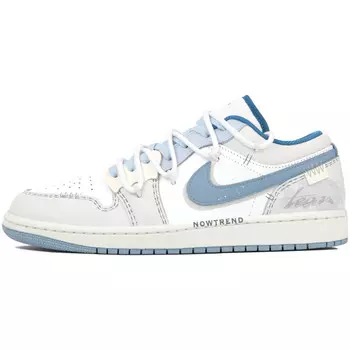 Баскетбольные кроссовки Air 1 Vintage Unisex Low-Top White/Blue/Grey Jordan