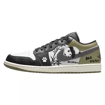 Баскетбольные кроссовки Air 1 Vintage Unisex Low-Go White/Black Jordan
