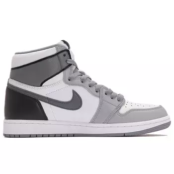 Баскетбольные кроссовки Air 1 Vintage, унисекс, высокие, серый/белый Jordan