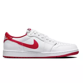 Баскетбольные кроссовки Air 1 Vintage Unisex Low-Top White/Red Jordan