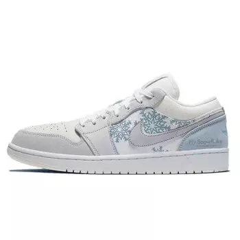 Баскетбольные кроссовки Air 1 Vintage Unisex Low-Top White/Grey Jordan