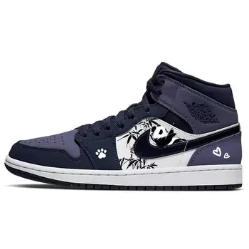 Баскетбольные кроссовки Air 1 Vintage Unisex Mid-Top Фиолетовый/Белый Jordan