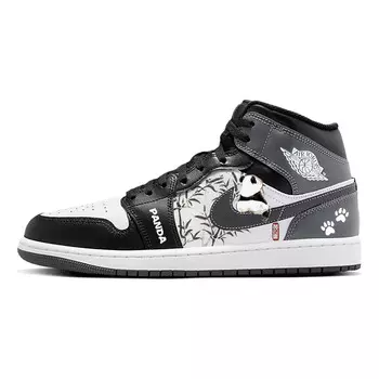 Баскетбольные кроссовки Air 1 Vintage Unisex High-Top White/Black Jordan