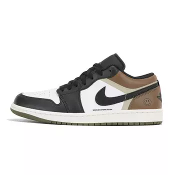 Баскетбольные кроссовки Air 1 Vintage Unisex Low-Top Coffee Jordan, цвет Coffee
