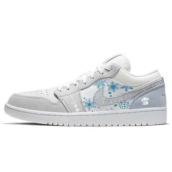 Баскетбольные кроссовки Air 1 Vintage Unisex Low-Top White/Grey Jordan