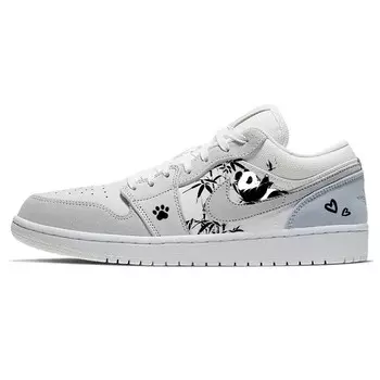 Баскетбольные кроссовки Air 1 Vintage Unisex Low-Top Серый/Белый Jordan