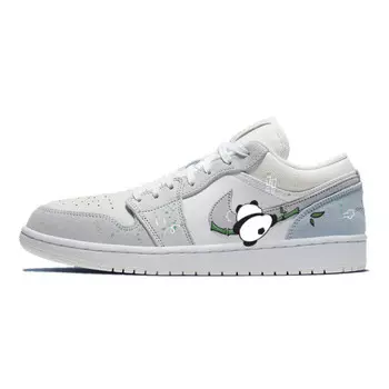 Баскетбольные кроссовки Air 1 Vintage Unisex Low-Top White/Grey Jordan
