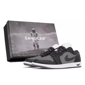 Баскетбольные кроссовки Air 1 Vintage Unisex Low-Top Grey Jordan