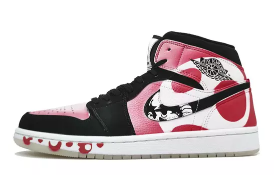 Баскетбольные кроссовки Air 1 Vintage женские, среднего размера, белый Jordan