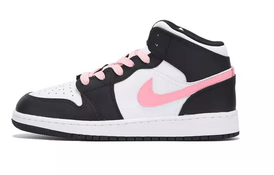 Баскетбольные кроссовки Air 1 Vintage женские с низким верхом розового цвета Jordan, цвет Bright Pink