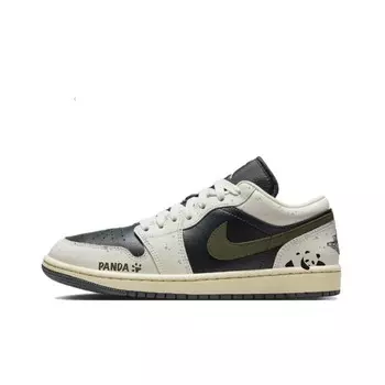 Баскетбольные кроссовки Air 1 Vintage женские с низким верхом зеленый Jordan