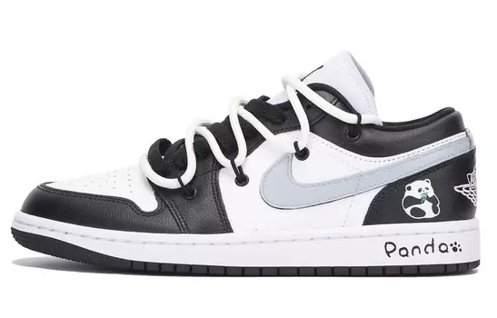 Баскетбольные кроссовки Air 1 Vintage женские с низким верхом белый/серый Jordan