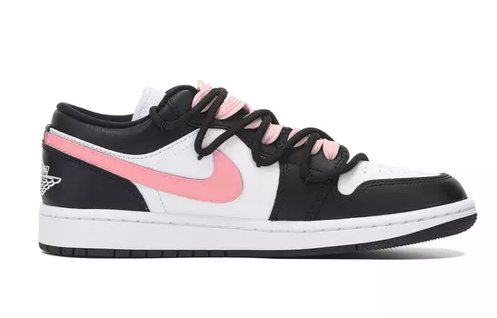 Баскетбольные кроссовки Air 1 Vintage женские с низким верхом черного цвета Jordan