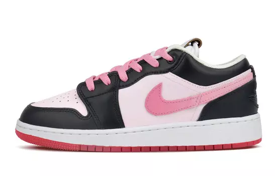 Баскетбольные кроссовки Air 1 Vintage женские с низким верхом белого цвета Jordan, розовый