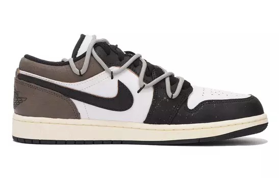 Баскетбольные кроссовки Air 1 Vintage женские с низким верхом коричневого цвета Jordan