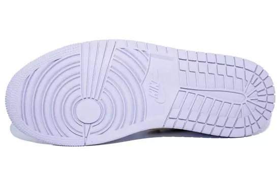 Баскетбольные кроссовки Air 1 Vintage женские с низким верхом, белый/фиолетовый Jordan