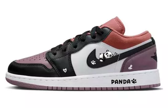 Баскетбольные кроссовки Air 1 Vintage женские с низким верхом фиолетового цвета Jordan