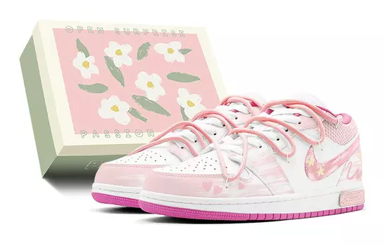 Баскетбольные кроссовки Air 1 Vintage женские с низким верхом, желтый Jordan