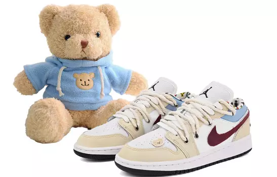 Баскетбольные кроссовки Air 1 Vintage женские с низким верхом, цвет белый Jordan