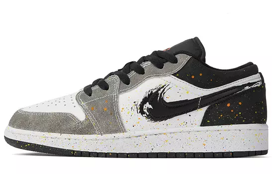Баскетбольные кроссовки Air 1 Vintage женские с низким верхом белого цвета Jordan, цвет Black White Gray
