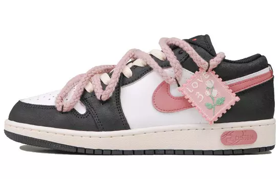 Баскетбольные кроссовки Air 1 Vintage женские с низким верхом розового цвета Jordan