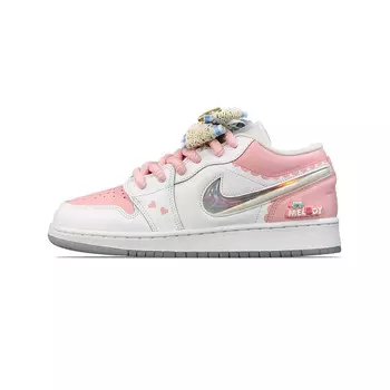 Баскетбольные кроссовки Air 1 Vintage женские с низким верхом Chalk White Jordan