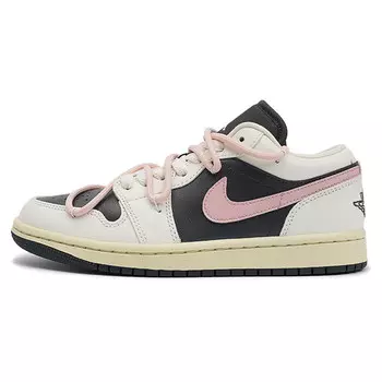 Баскетбольные кроссовки Air 1 Vintage женские с низким верхом, желтый Jordan