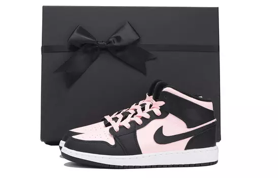 Баскетбольные кроссовки Air 1 Vintage женские с низким верхом розового цвета Jordan, цвет Bright Pink