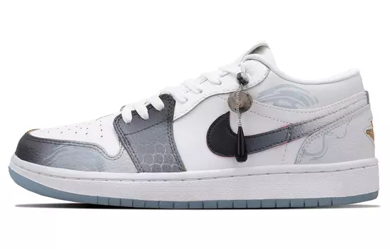 Баскетбольные кроссовки Air 1 Vintage женские с низким верхом серый Jordan