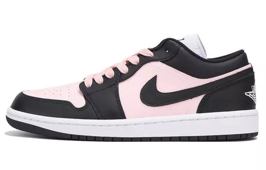 Баскетбольные кроссовки Air 1 Vintage женские с низким верхом, черный/розовый Jordan