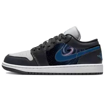 Баскетбольные кроссовки Air 1 Vintage женские с низким верхом, белый/черный Jordan