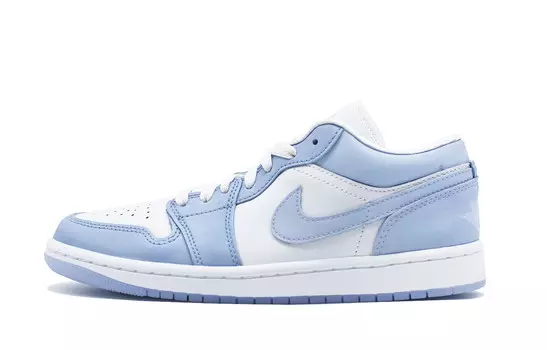 Баскетбольные кроссовки Air 1 Vintage женские низкие синий/белый Jordan