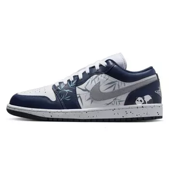 Баскетбольные кроссовки Air 1 Vintage женские низкие синий/белый Jordan