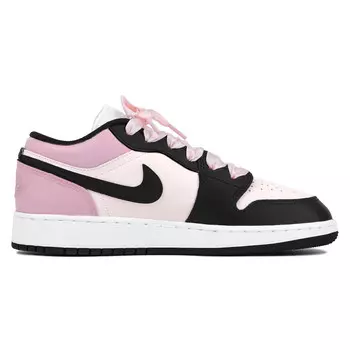 Баскетбольные кроссовки Air 1 Vintage женские с низким верхом, черный/розовый Jordan