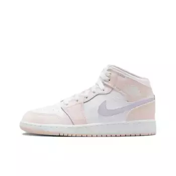 Баскетбольные кроссовки Air 1 Vintage женские, среднего размера, розовый/белый Jordan