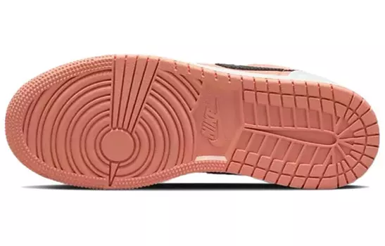 Баскетбольные кроссовки Air 1 Vintage женские с низким верхом розовый/черный Jordan