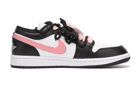 Баскетбольные кроссовки Air 1 Vintage женские с низким верхом розового цвета Jordan, розовый