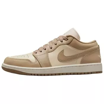 Баскетбольные кроссовки Air 1 Vintage женские с низким верхом бежевого цвета Jordan