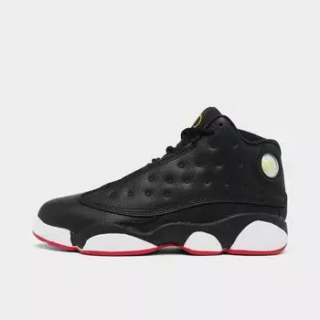 Баскетбольные кроссовки Air Jordan Retro 13 для маленьких детей, черный