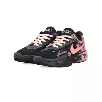 Баскетбольные кроссовки Air Zoom GT Cut Academy унисекс с низким верхом, черные/розовые Nike