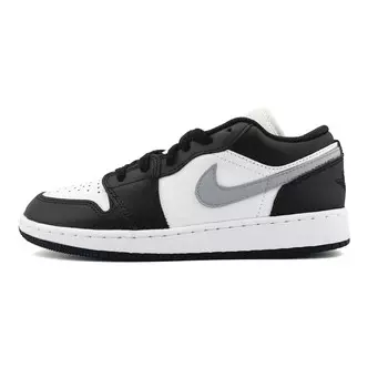 Баскетбольные кроссовки AJ1 для детей, начальная школа Jordan, серый