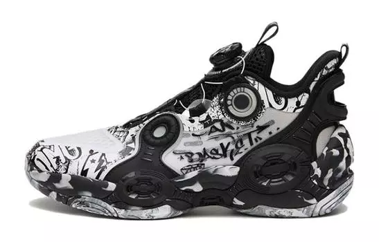 Баскетбольные кроссовки Alien 2 V2 Kids GS Mid-top Black/white Anta Kids